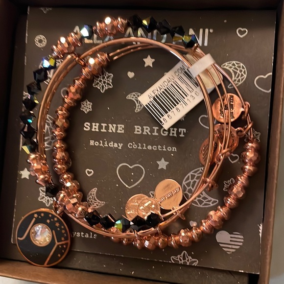 Alex and Ani holiday bracelet set - Picture 1 of 2